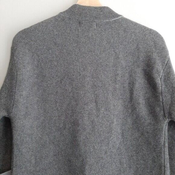 HEKLA & Co Italy Merino Cashmere Blend 3 Button Cardigan Sweater Sz M - Picture 9 of 14